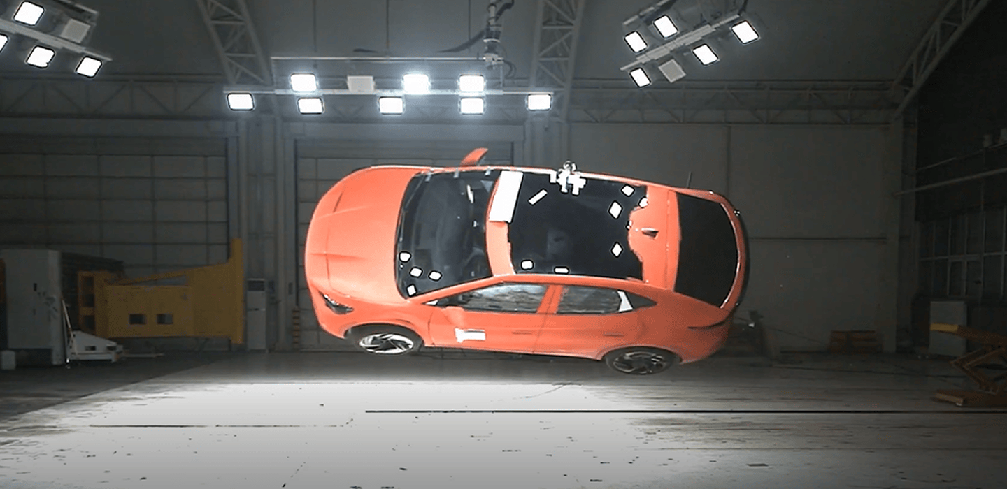 极限碰撞工况测试